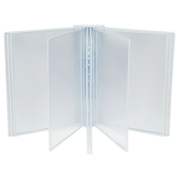 Демосистема настенная OfficeSpace с 10 панелями А4, белая