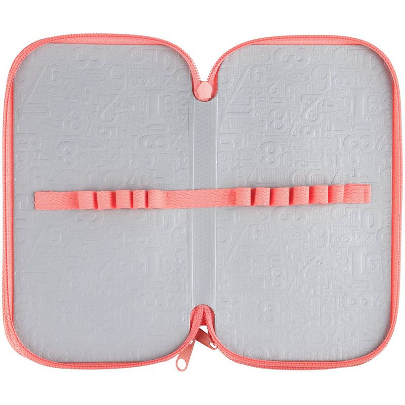 Пенал 3 отделения, 190*110 ArtSpace "Lazy cat", ламинированный картон, софт-тач 