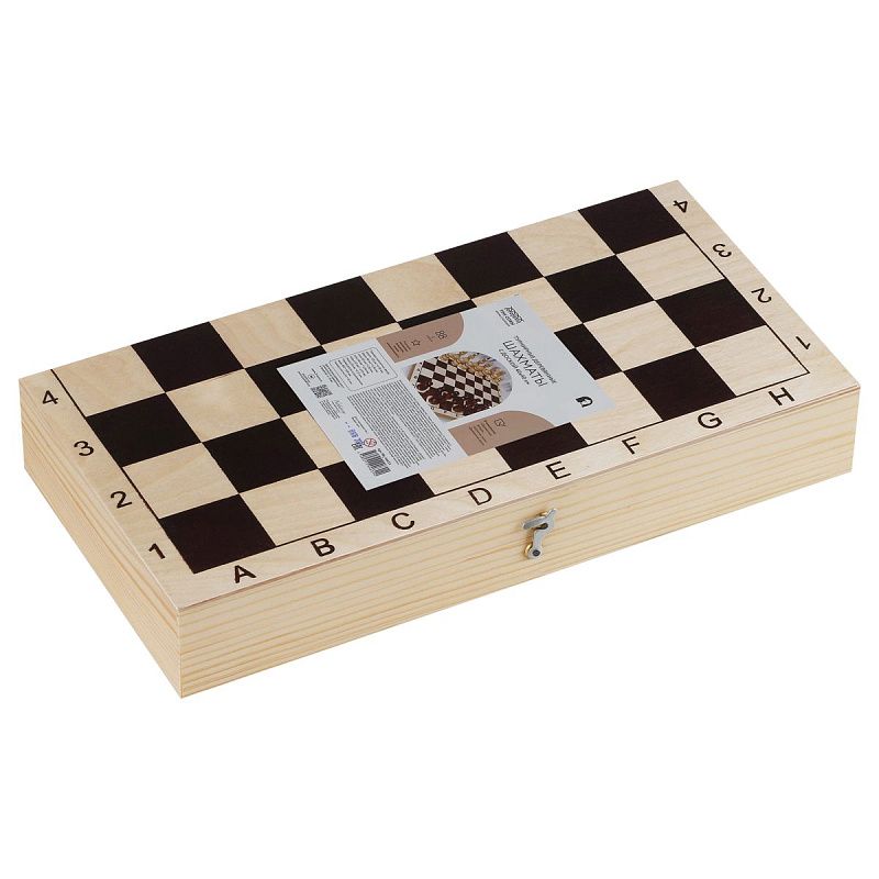 Шахматы ТРИ СОВЫ турнирные, деревянные с деревянной доской 40*40см