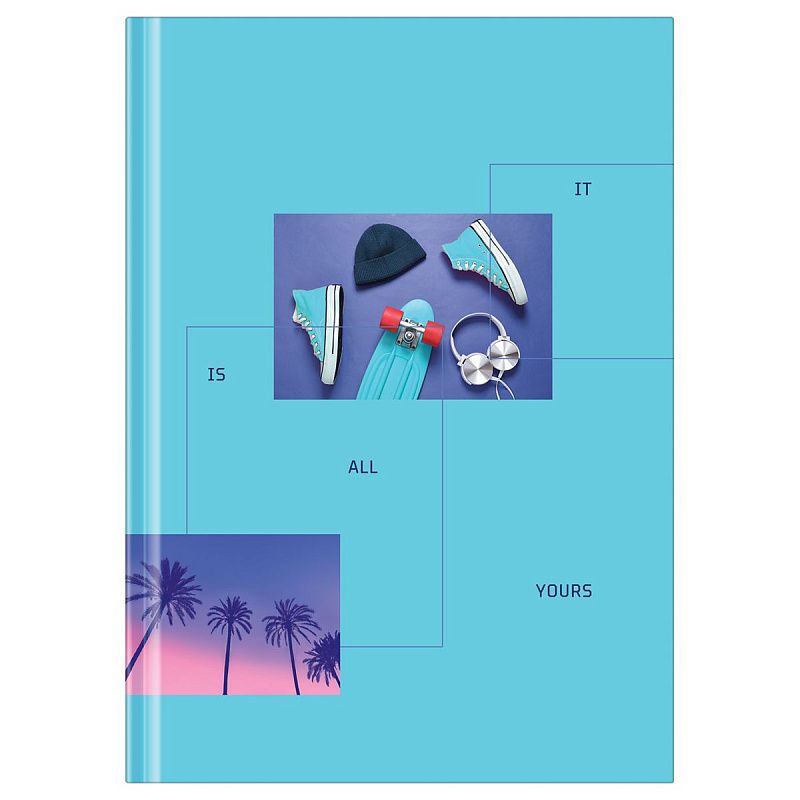 Бизнес-блокнот А5, 80л., BG "Urban", глянцевая ламинация