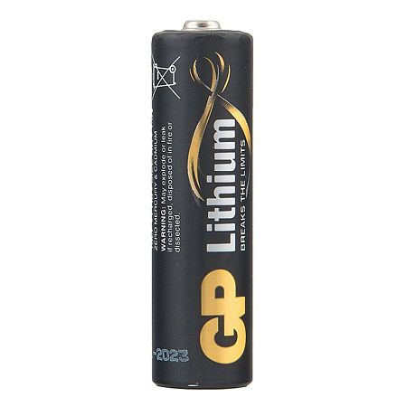 Батарейка GP Lithium AA (LR6) литиевая 15LF, BL2