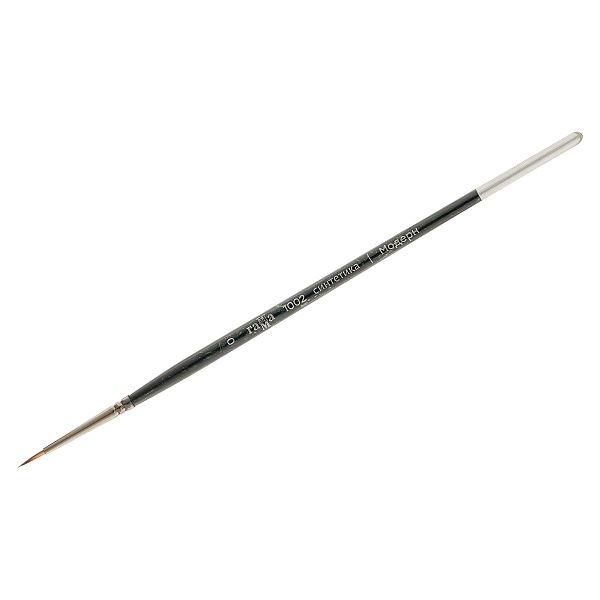 Кисть художественная синтетика Гамма "Модерн", круглая №0, короткая ручка