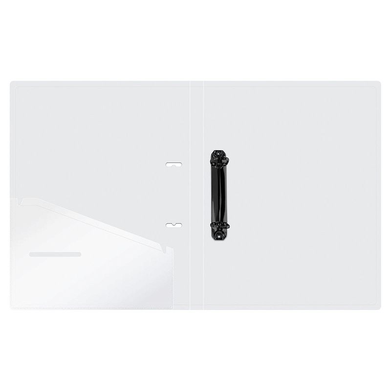 Папка на 2 кольцах Berlingo "Glyph", 24мм, 600мкм, с рисунком, D-кольца, с внутр. карманом 