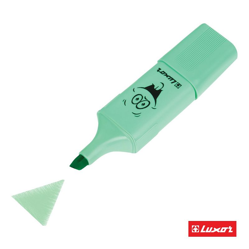 Текстовыделители Luxor "Eyeliter Pastel" пастельный зеленый, 1-4,5мм 