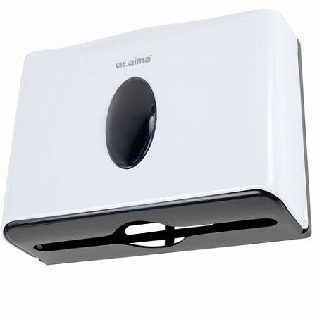 Диспенсер для полотенец бытовой LAIMA HOME (Система H2), Z-сложения, белый, ABS, 609108, M-5823B-W 