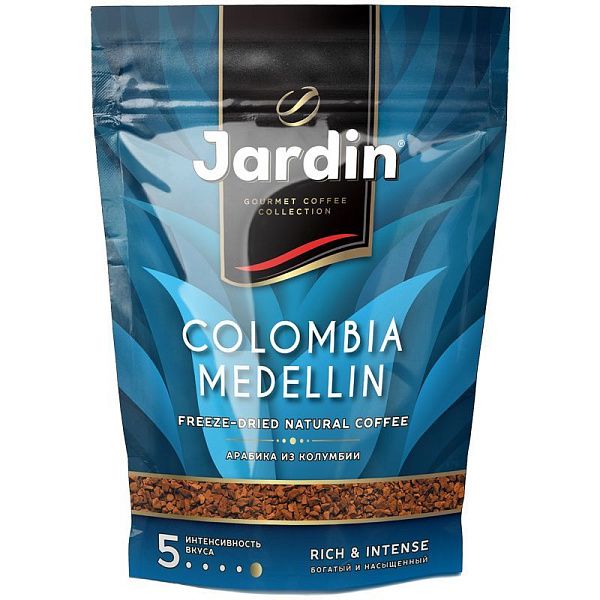 Кофе растворимый Jardin "Colombia Medellin", сублимированный, мягкая упаковка, 150г