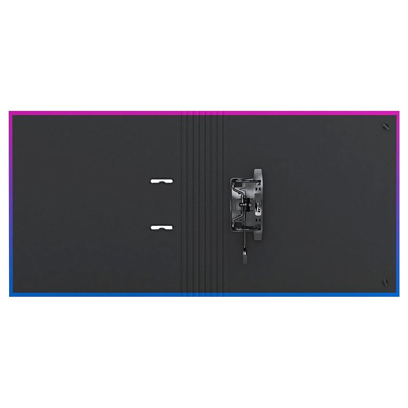 Папка-регистратор Berlingo "Radiance", 50мм, ламинированная, розовый/голубой градиент 