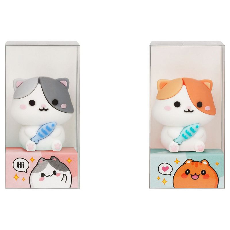 Точилка MESHU, "Kitten", 1 отверстие, ассорти 