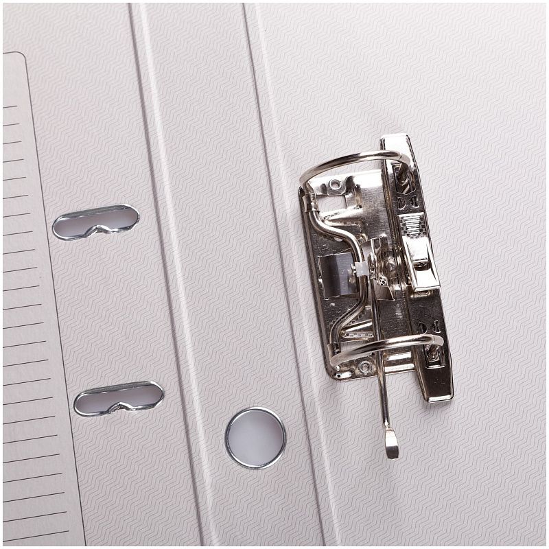 Папка-регистратор OfficeSpace, 50мм, бумвинил, с карманом на корешке, бордовая 