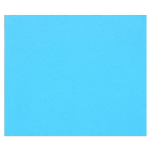 Цветная бумага 500*650мм, Clairefontaine "Tulipe", 25л., 160г/м2, бирюзовый, легкое зерно, 100%целлюлоза