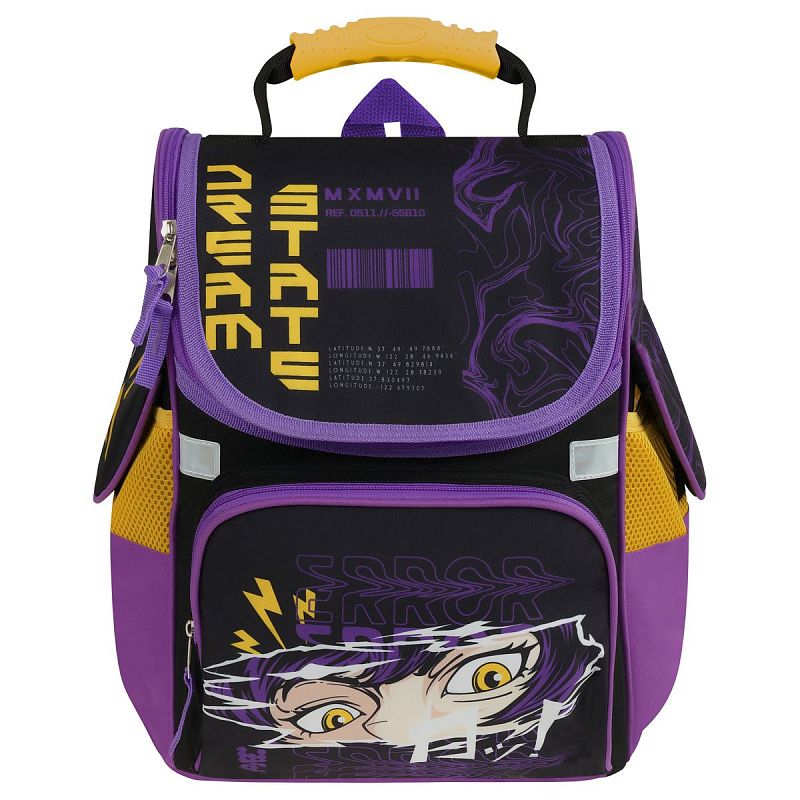 Ранец ArtSpace Junior "Kawai boy" 37*28*21см, 1 отделение, 3 кармана, анатомическая спинка 