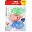 Корректирующая лента BRAUBERG PASTEL, 5 мм x 12 м, механизм перемотки, ВЫГОДНАЯ УПАКОВКА 3 штуки в блистере, 271252