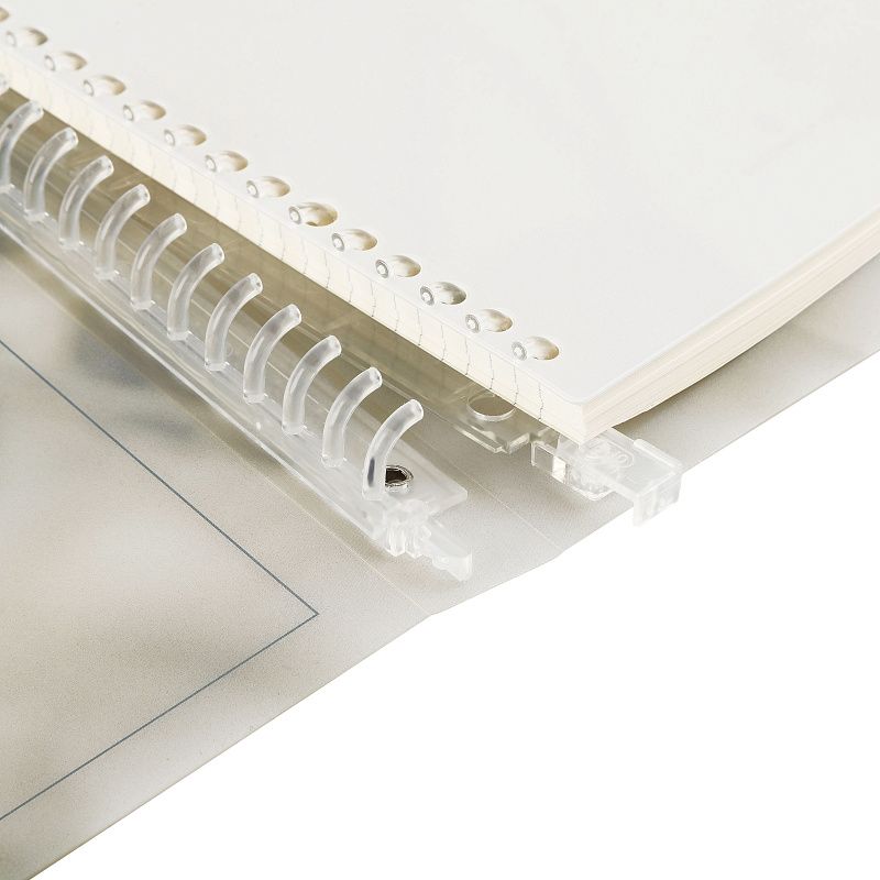 Тетрадь на кольцах 80л., А5, клетка Greenwich Line "View", с пластиковой обложкой