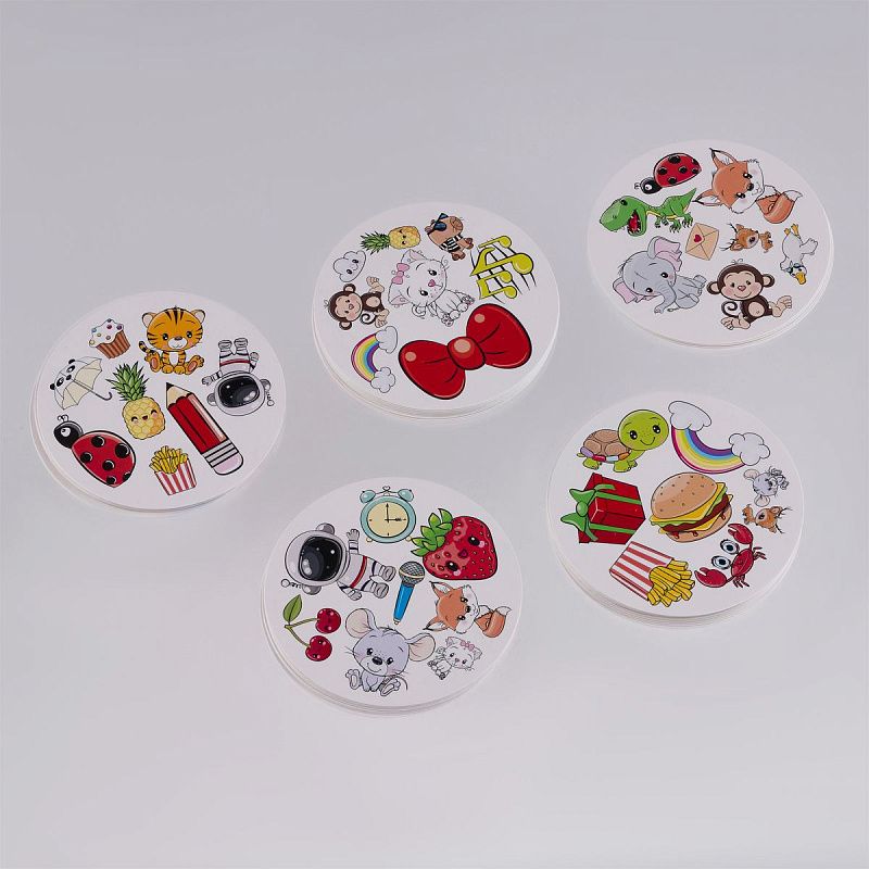 Игра настольная ТРИ СОВЫ "Дублик", 60 карточек, металлический бокс 