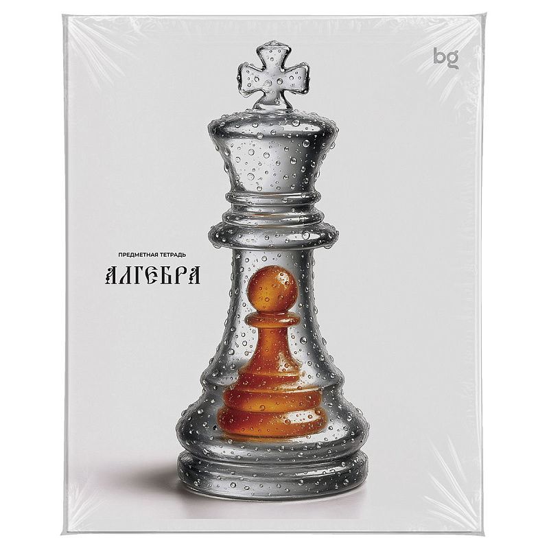 Тетрадь предметная 48л. BG "Юный гений" - Алгебра, эконом