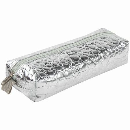 Пенал-косметичка BRAUBERG, "крокодиловая кожа", "Ultra", дисплей, 20x6x4 см, ассорти 5 цветов, 270852 