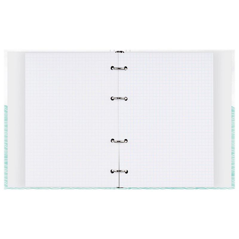 Тетрадь на кольцах А5, 120л., BG "Красивый полет", глянцевый ламинация