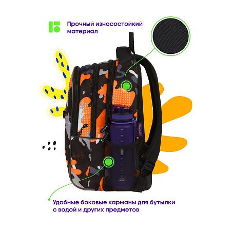 Рюкзак Berlingo inStyle "Be free" 41*27*20 см, 3 отделения, 2 кармана, эргономичная спинка 