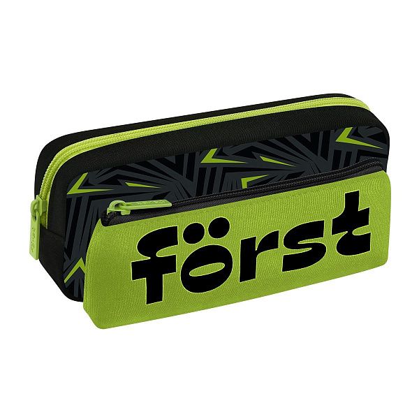 Пенал мягкий 2 в 1, 1 отделение, 205*80*40 Först "Direction", съемная косметичка на липучке