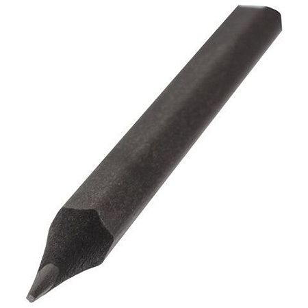 Карандаш чернографитный BRAUBERG, 1 шт., "Black Jack", НВ, с ластиком, черное дерево, корпус черный, 180609 