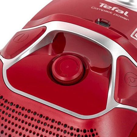 Пылесос TEFAL TW3953EA, с пылесборником, 2000Вт, мощность всасывания 750Вт, красный, 2211400166