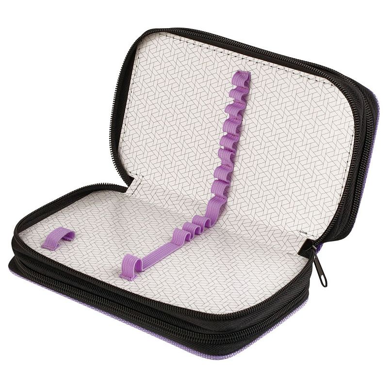 Пенал 3 отделения, 190*110 ArtSpace "Kawaii girl", ламинированный картон 