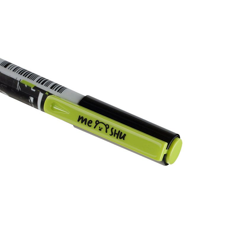 Ручка гелевая стираемая MESHU "Anime boys" синяя, 0,5мм, корпус ассорти 