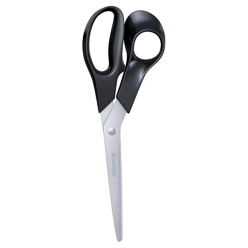 Ножницы для левшей Berlingo "Left Hand", 20см, эргономичные ручки, европодвес