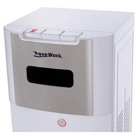 Кулер для воды AQUA WORK QRB-72LDS, напольный, НАГРЕВ/ОХЛАЖ ЭЛЕКТР, таймер, бутыль сн, 33352