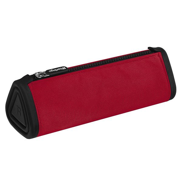 Пенал мягкий 1 отделение, 220*70*70 мм, Berlingo "Black and red", полиэстер