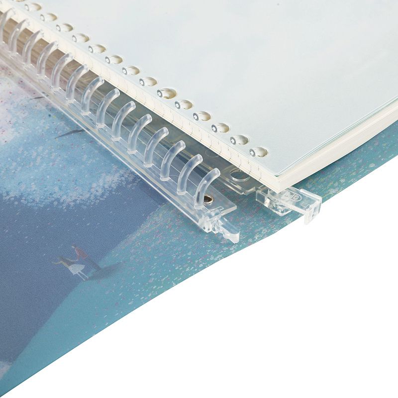 Тетрадь на кольцах А5, 80л., Greenwich Line "Beautiful place", пластиковая обложка, с разделителями