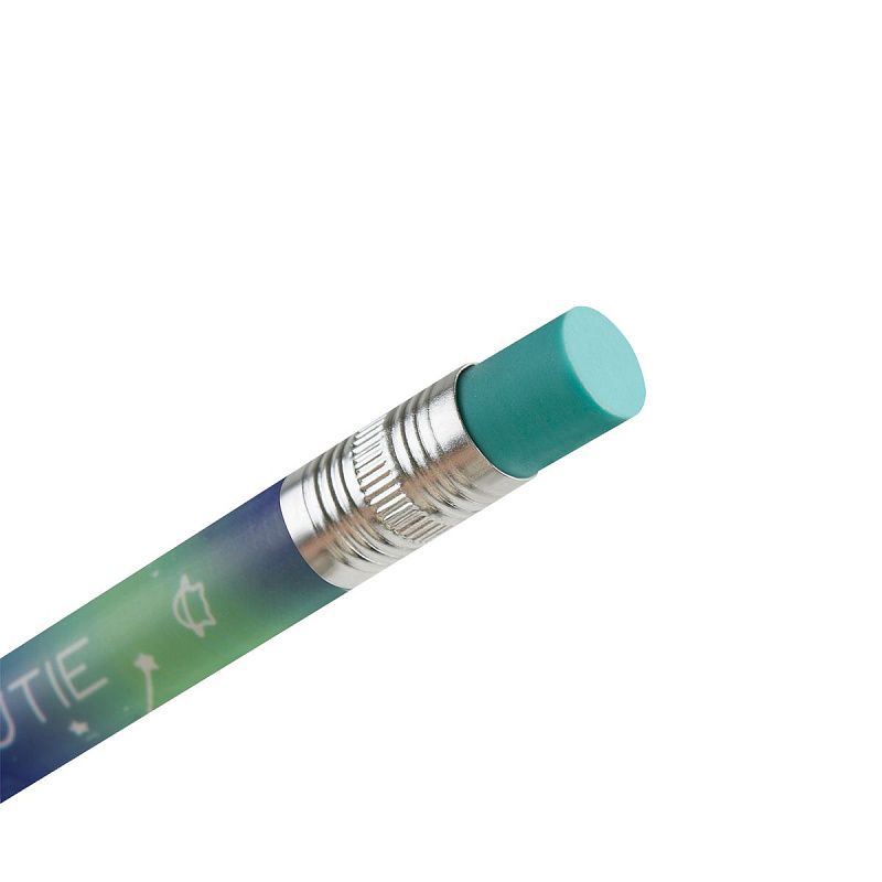 Карандаш механический MESHU "Cat Universe", печать на корпусе, с ластиком, 0,7мм, ассорти 