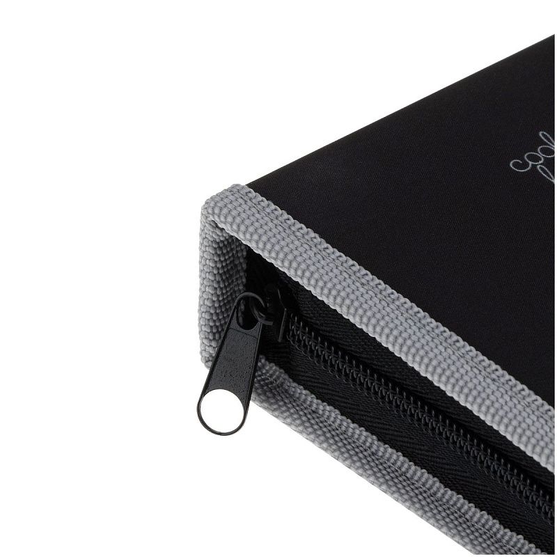 Пенал 1 отделение, 200*130 ArtSpace "Cat", две откидные секции, ткань 