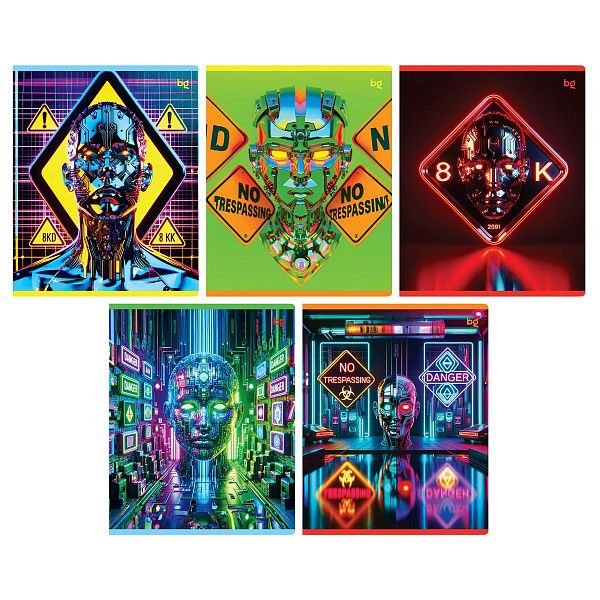 Тетрадь 80л., А5, клетка BG "Нарушение"