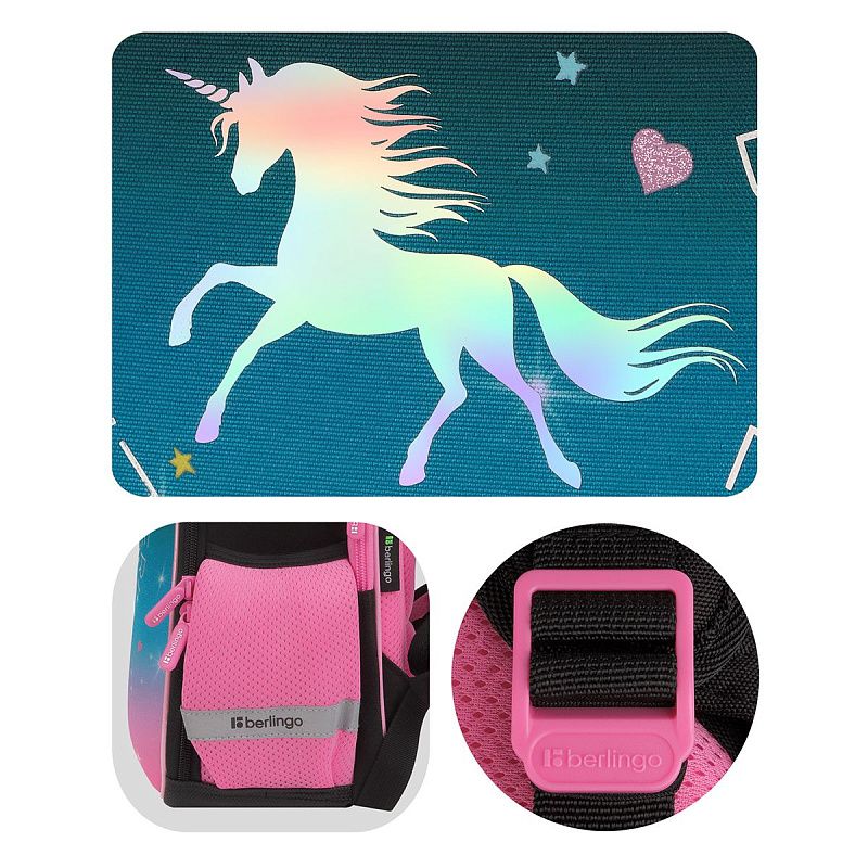 Ранец Berlingo Expert Mini "Perfect" 36*27*14см, 2 отделения, 2 кармана, анатомическая спинка 