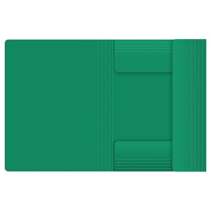 Папка на резинке Berlingo "Soft Touch" А4, 600мкм, зеленая 