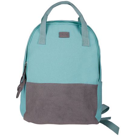 Рюкзак ArtSpace Casual "Soft mint"38*30*13см, 1 отделение, 2 кармана, иск. замша/канва 