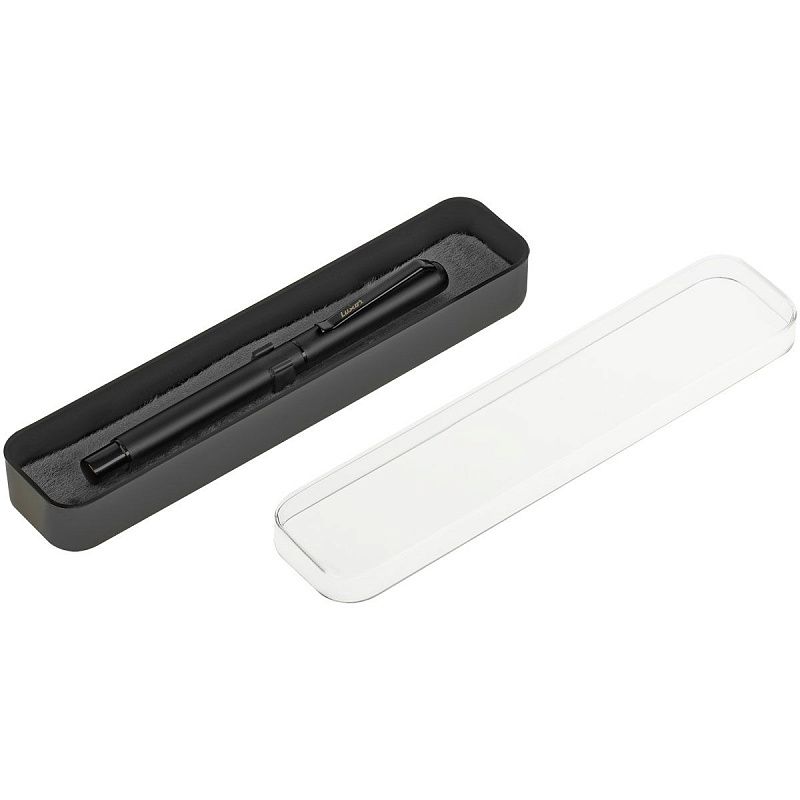 Ручка шариковая Luxor "Meek" синяя, 0,7мм, корпус черный, футляр 