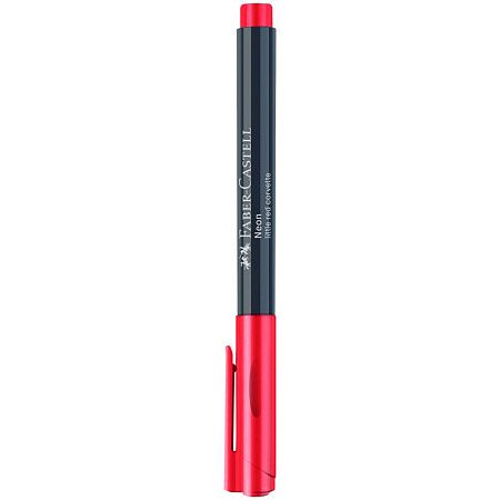 Маркер для декорирования Faber-Castell "Neon" цвет 121 ярко-красный, пулевидный, 1,5мм 