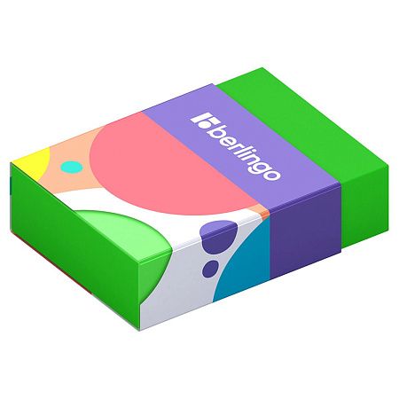 Ластик Berlingo "Balance", Eco-PVC, пластиковый держатель с печатью, 45*32*11мм 