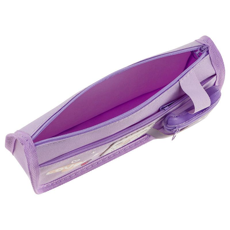 Пенал мягкий 210*85*50 MESHU "Lovely", 2 отделения, полиэстер 