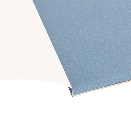 Скетчбук - альбом для смешанных техник 15л., А3 Clairefontaine "Paint ON Denim Blue", на склейке, джинсовый, 250г/м2