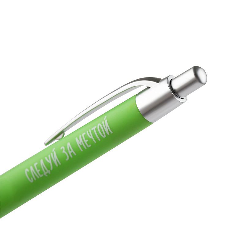 Набор шариковых автоматических ручек MESHU "Motivation" 8шт., синие, 0,7мм, корпус ассорти, ПВХ бокс с европодвесом 