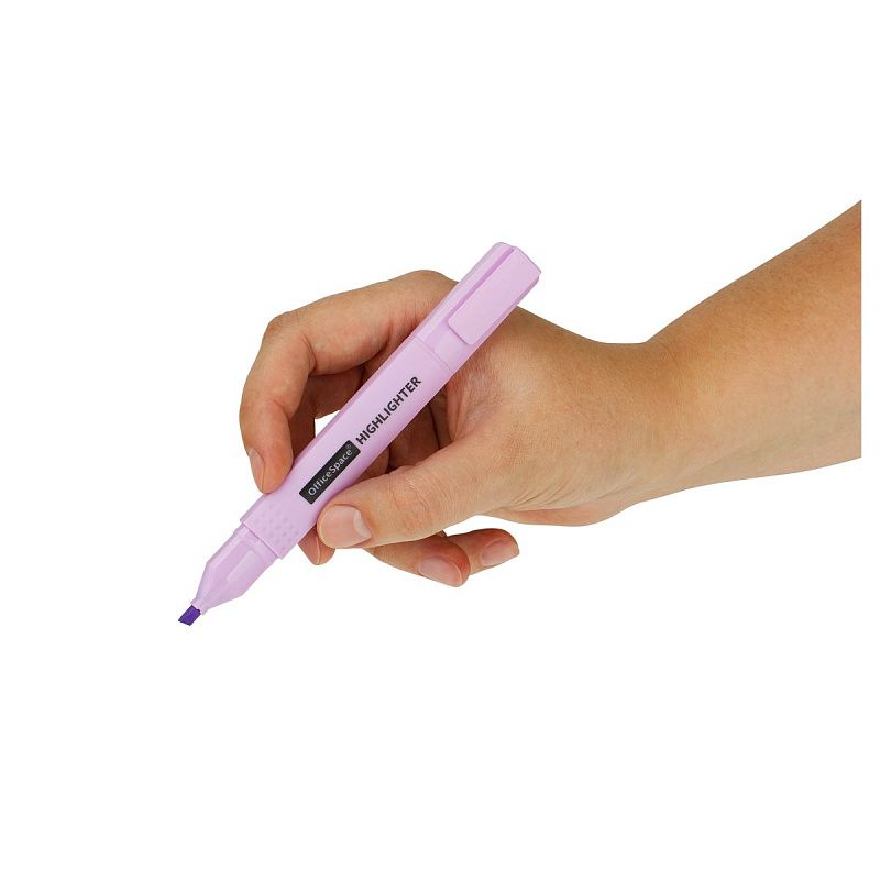 Набор текстовыделителей OfficeSpace 12цв., 6цв. пастельные, 6цв. неоновые, 1-4мм, ПВХ-бокс 