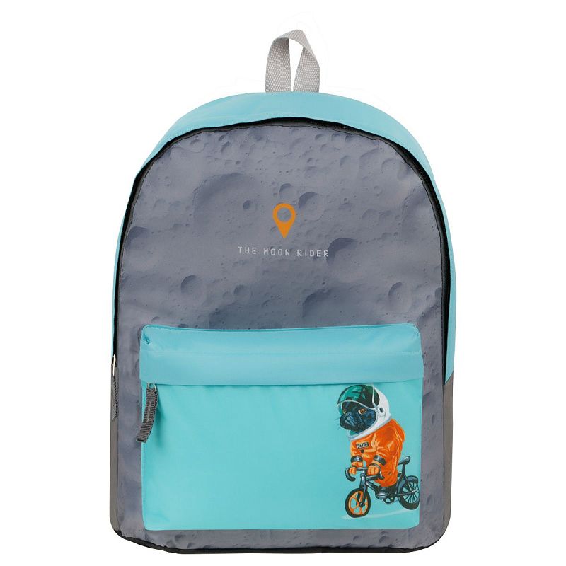 Рюкзак ArtSpace Street "Moon Rider", 40*29*18см, 1 отделение, 1 карман 