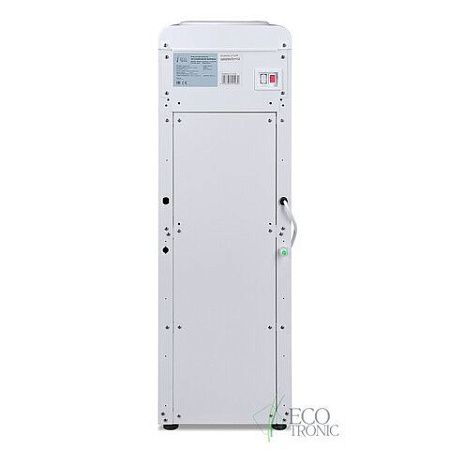 Кулер-водонагреватель БЕЗ ОХЛАЖДЕНИЯ ECOTRONIC J1-LCN XS, напольный, шкаф, 2 крана, белый, 12091