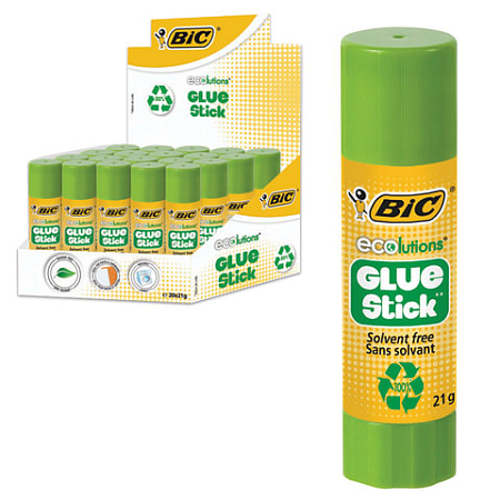 Клей-карандаш BIC "ECOlutions", 21 г, 8923452