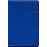 Телефонная книга А7, 64л., кожзам, BG "Winner. Bright blue", с вырубкой