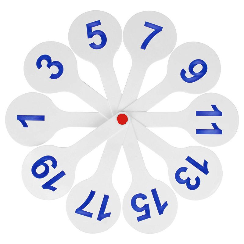 Веер-касса цифр от 1 до 20, СТАММ 