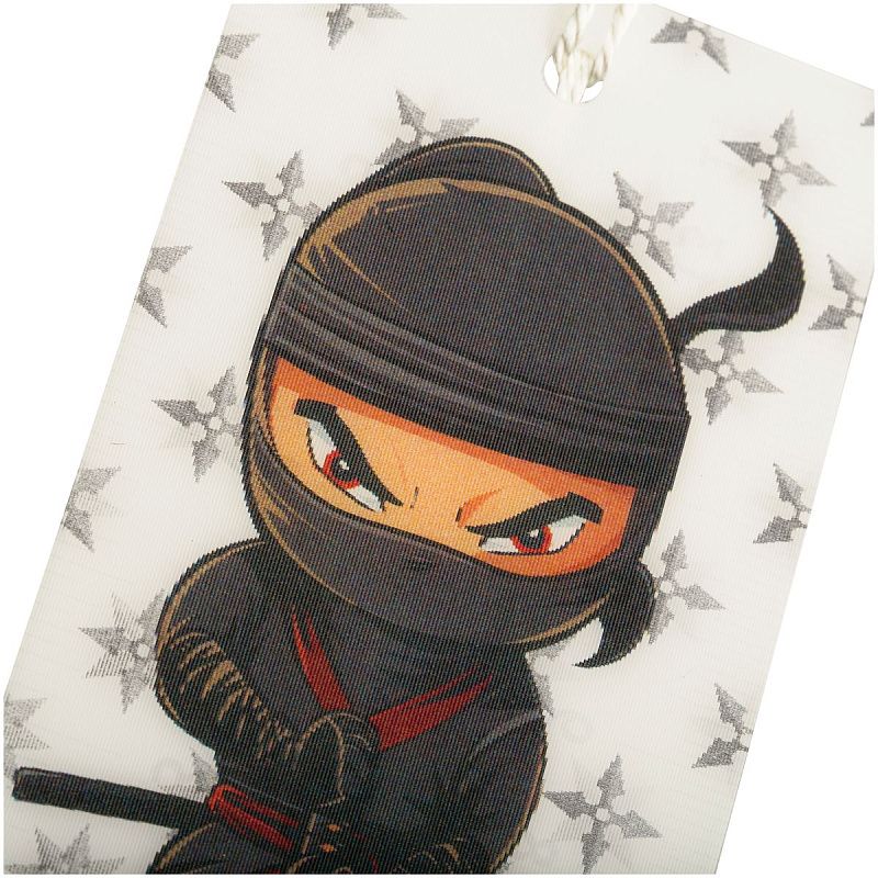 Закладка для книг 3D с линейкой, 150*55мм, ArtSpace "Ninja", декоративный шнурок 